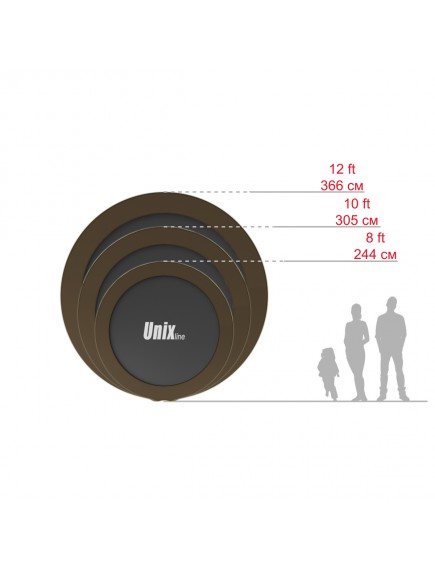 Батут UNIX line 8 ft Black&Brown (inside) Батут UNIX line 8 ft Black&Brown (inside)